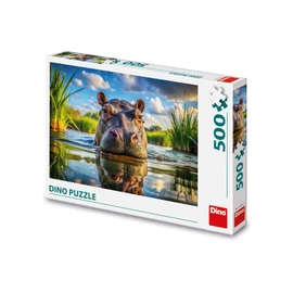 Puzzle Roztomilý hroch 500 dílků