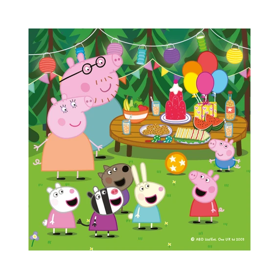 Puzzle Peppa Pig: Na prázdninách 3x55 dílků - slide 7