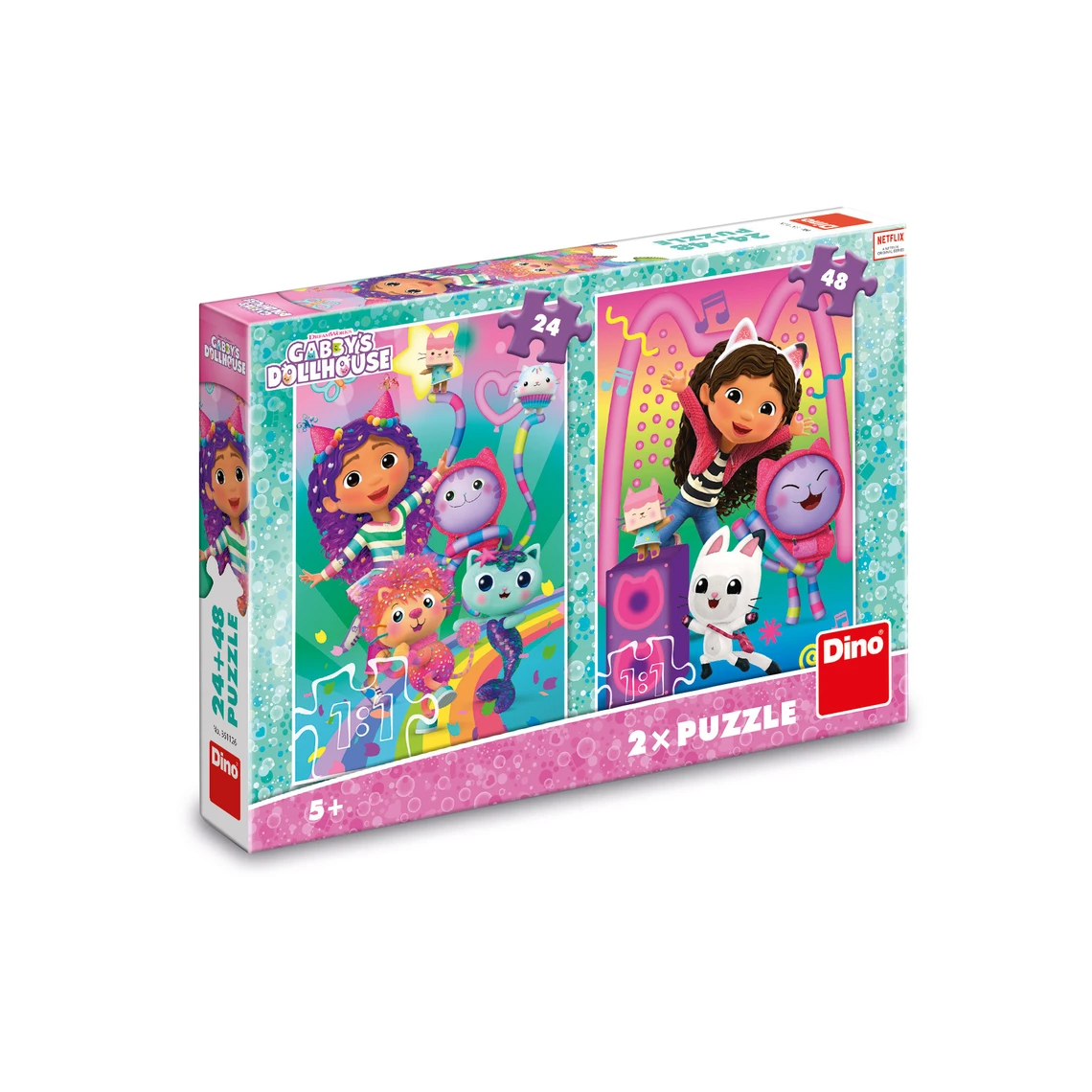 Puzzle Gábi: Disco párty 24+48 dílků - slide 2