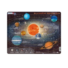 Sluneční soustava - Deskové vzdělávací puzzle