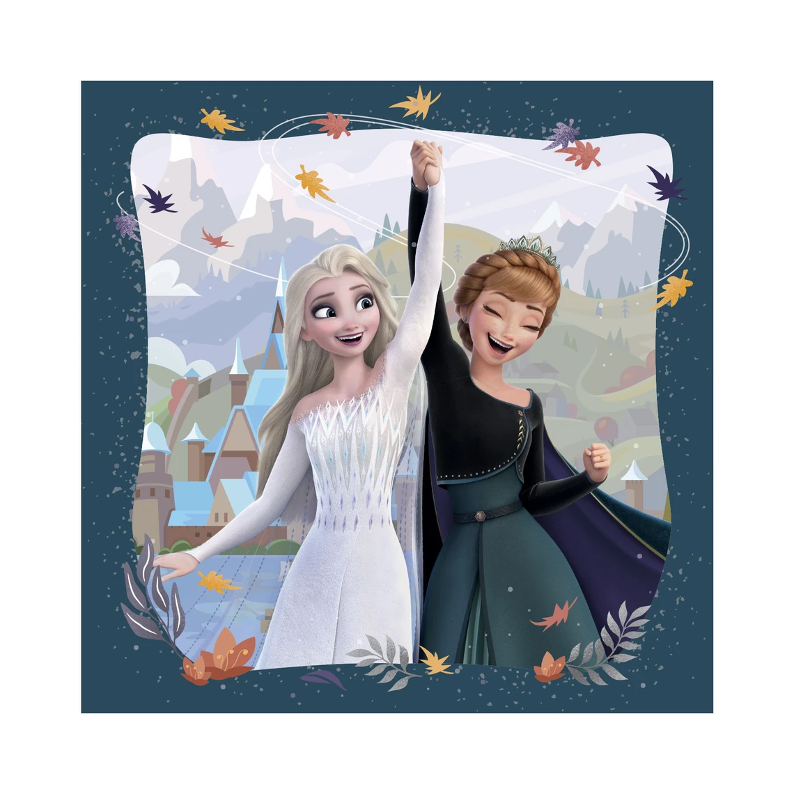 Puzzle Frozen: Radostný podzim 3x55 dílků - slide 5