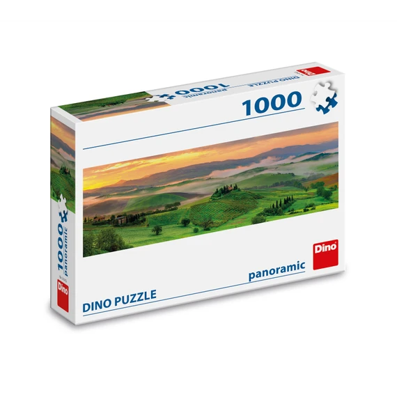 Puzzle Západ slunce v horách 1000 dílků panoramic - slide 2