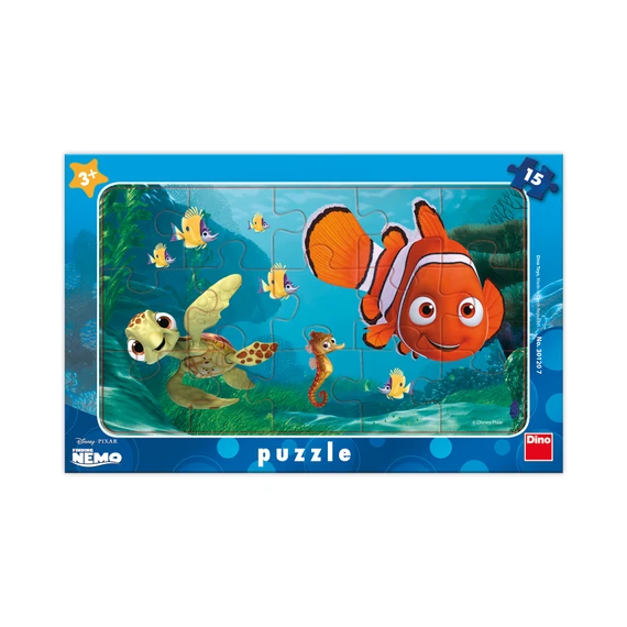 Puzzle Nemo a želva 15 dílků deskové - slide 0