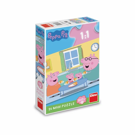 Puzzle Peppa Pig: Oběd 24 dílků maxi - slide 2