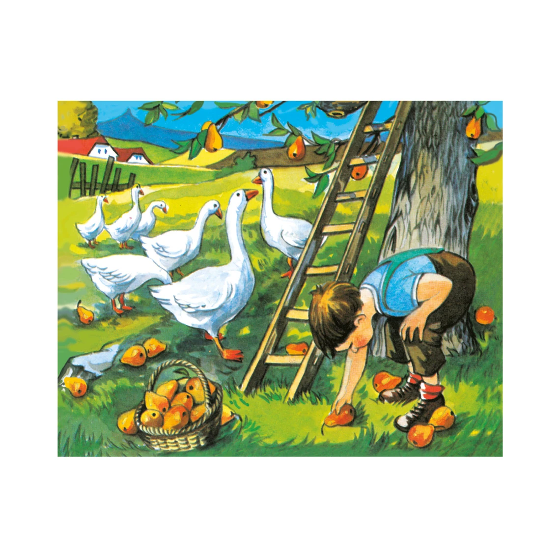 Dřevěné kostky Na statku – 20 kostiček - slide 13