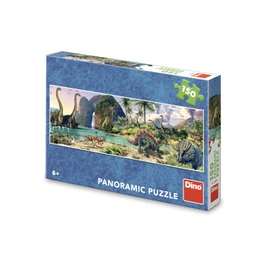 Puzzle Dinosauři u jezera 150 dílků panoramic