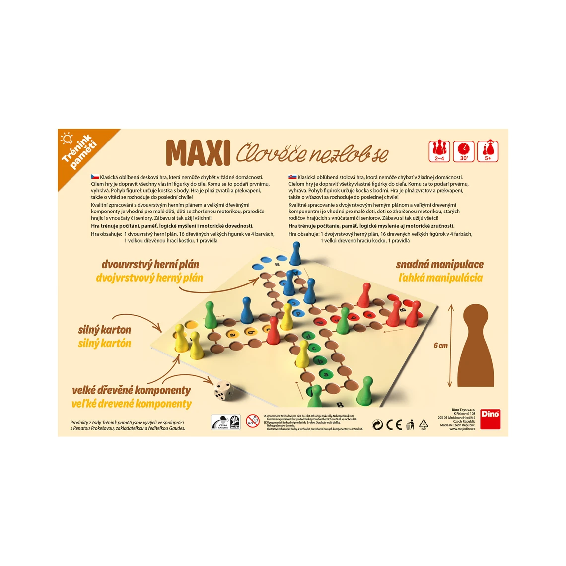 Trénink paměti: Maxi Člověče nezlob se - slide 3