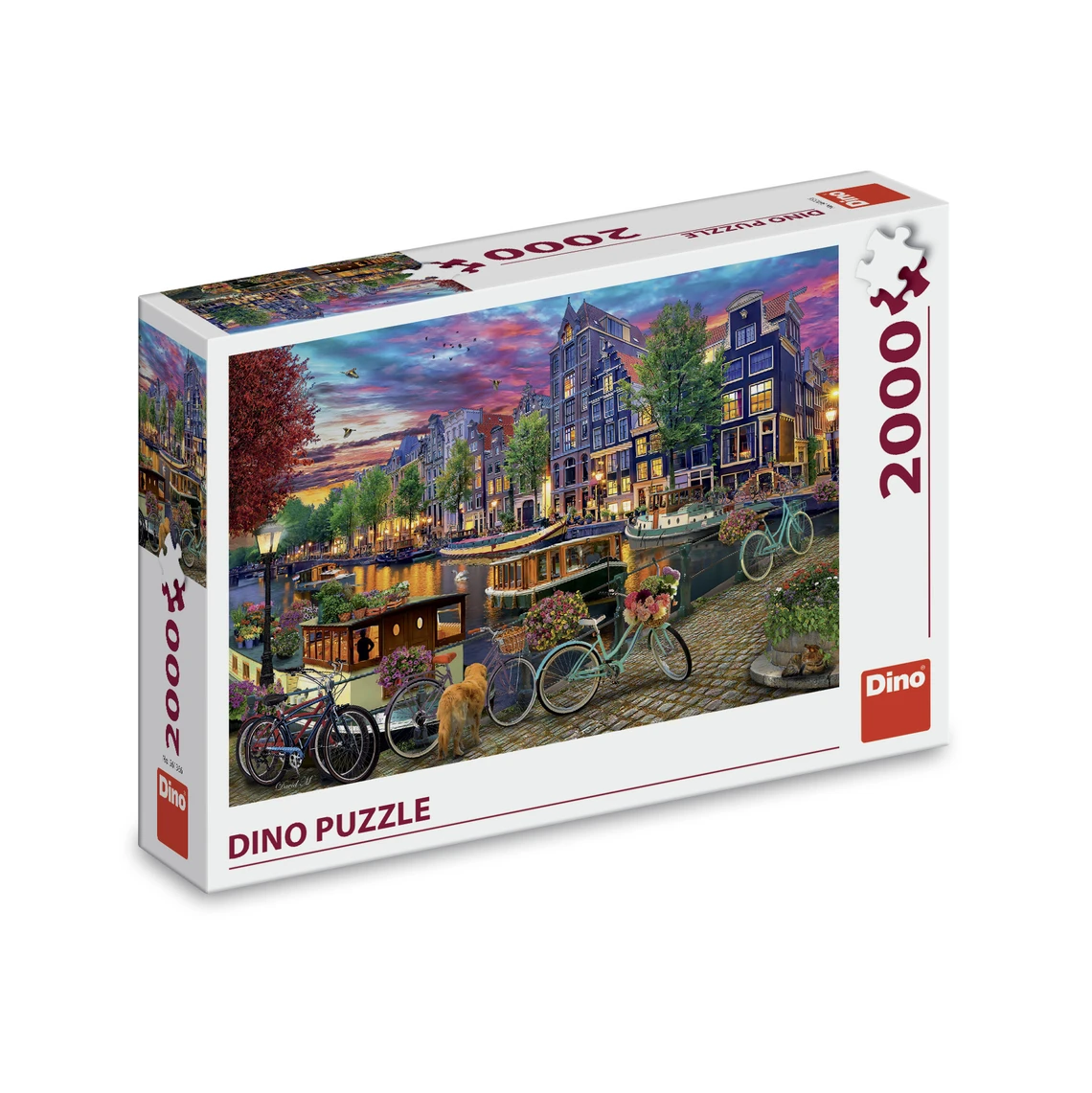 Puzzle Malovaný Amsterdam 2000 dílků - slide 2
