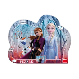 Puzzle Frozen II s Olafem 25 dílků deskové