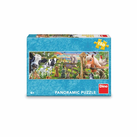 Puzzle Farma 150 dílků panoramic - slide 1
