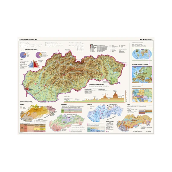 Puzzle Mapa Slovenska 2000 dílků - slide 3