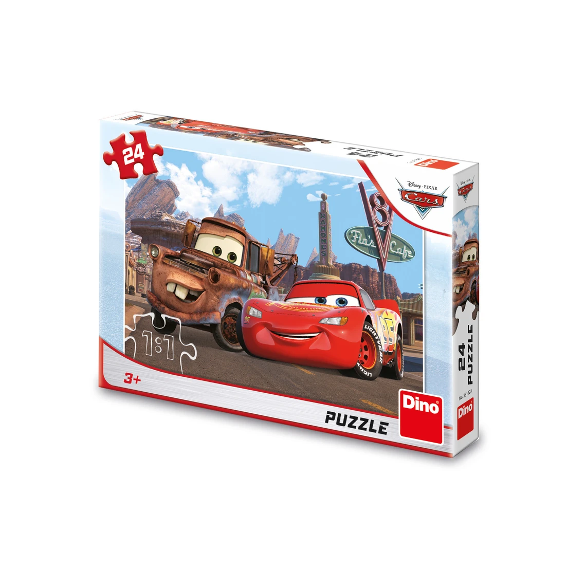 Puzzle Cars ve městě 24 dílků - slide 0