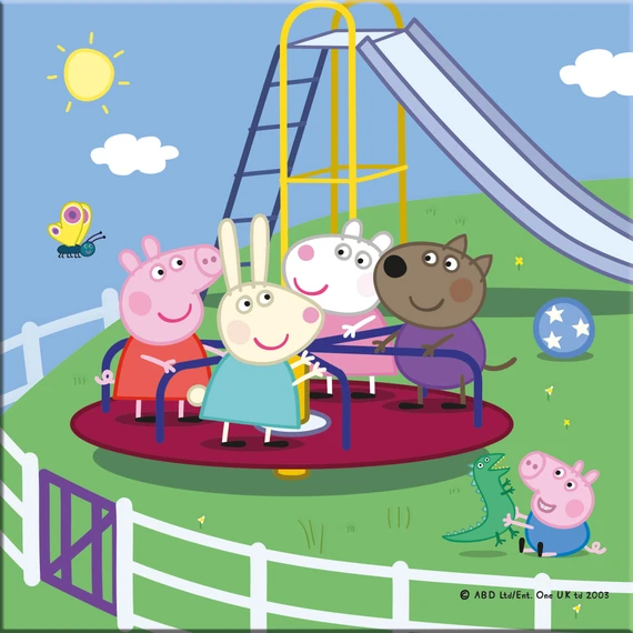 Puzzle Peppa Pig: Na prázdninách 3x55 dílků - slide 2