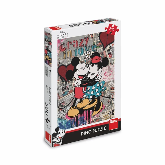 Puzzle Retro Mickey na puzzlích 500 dílků - slide 2