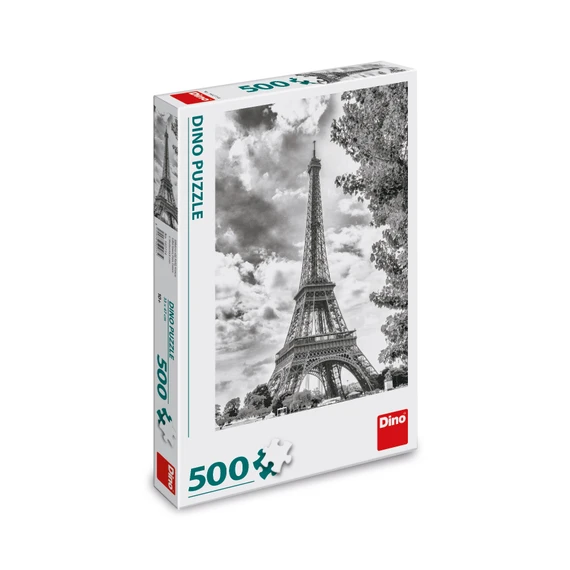 Puzzle Černobílá Eiffelova věž 500 dílků - slide 2