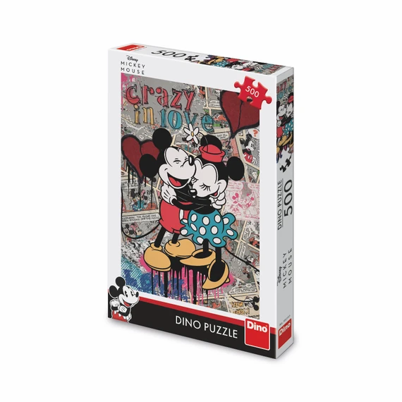 Puzzle Retro Mickey na puzzlích 500 dílků - slide 0